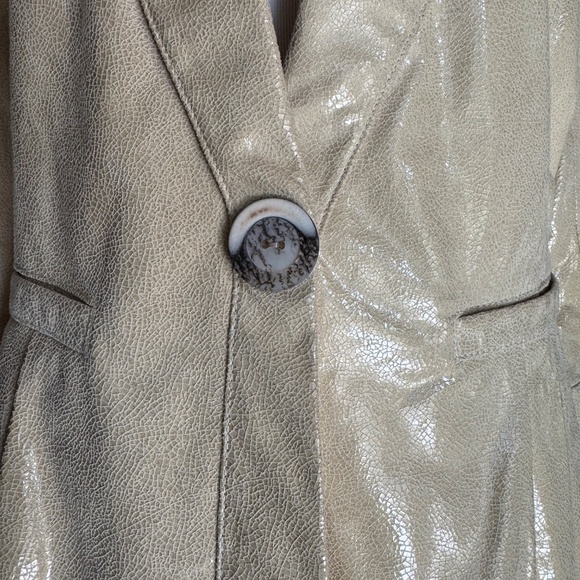 Leather Lafayette 148 New York Jacket - Vintage - Sz 6 - Picture 8 of 8